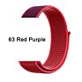 Qiman Nylon Iwatch Band Replacement Strap Nylon Loop Watch Band for Apple Watch Fabric Nylon Strap for Iwatch 7/6/5