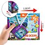 -Selling Children Fluorescence Puzzle Manufacturers 46 Pieces Ocean Puzzle for Kids