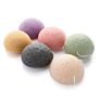 -Selling Large Japanese Facial Facial Cleansing Natural Body 100%Bamboo Charcoal Konjac Bamboo Sponge Konjac Body Sponge