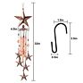 -Selling Trends Gifts Retro Stars Wind Chimes Home Decor Garden Gifts Women's Gifts for Mom