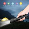 1000Lm Adjustable 5 Modes Bright Light Torch Rechargeable Led Torch with Large Capacity Battery Long Battery Life Flashligh