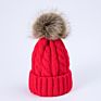 100 Acrylic Pure Color Funny Knitted Hat