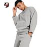 100% Cotton Heavyweight Jogger Sweat Short Oversized Jersey Men's Shorts in Gray