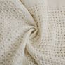 100% Cotton Woven White Blanket for Wall Tapestries and Sofa Blankets