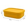100% Food Grade Silicone Food outside Tableware Grid Box with Lid