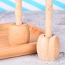 100% Natural Popular Customized Bamboo Toothbrush Base