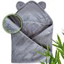 100% Organic Bamboo Eco-Friendly Baby Hooded Bath Towel