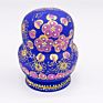 10Pcs Flower Russian Matryoshka Nesting Dolls for Kids Seller Dolls Hand Painted Wooden Toys Birthday Gifts