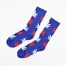 124 Men Hip Hop Plant Cotton Street Cannabis Sock Maple Pot Unisex Leaf Crew Weed Socks Men