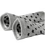 12 Pairs Kids Non Slip Skid Socks Grips Sticky Slippery Cotton Crew Socks for 1-2-3-4-5-6-7 Years Old Children Youth Boy Girl