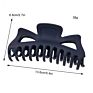 13.8Cm Large Plastic Hair Claw Clips Korea Solid Color Hair Claw for Thick Hair