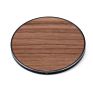 15W Fast Bamboo Wood Wireless Charger with Light