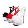 17Cm Pole Dancing Shoes Model Performance Shoes High Heel Sandals For