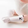 1 Pair 0 to 24M Cute Fox Baby Sock Non Slip with Grips Cotton Long Socks for Infant Girls Boys Newborn Knee High Socks