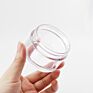1Oz 2Oz Outlet Tiny Capacity Clear Butter Container Cosmetic Cream Jar