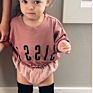 1Pcs Custimoisition Baby Infant Clothes Casual Sissy Print Long Sleeve Clothing O-Neck Girls Siblings Toddler Sweatshirt
