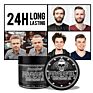 200G Private Label Matte Strong Hold Modeling Shape Mud Organic Men's Styling Hair Matt Clay