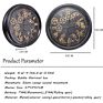20 Inch European Antique Industrial Design Rolling Gear Wall Clock