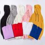 280 Gsm Women Crew Neck Sweater French Terry Blank Hoodies & Sweatshirts Organic Cotton Unisex Plain Crewneck Sweatshirt