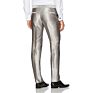2 Piece Latest Design Men Suit Silver Coat Pant Men Suit Groom Wedding Suit