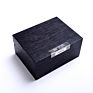 2 Slots Walnut Wood Box Couple Watch Packing Gift Box