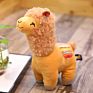 35Cm Rainbow Plush Alpaca Baby Pattern Stuffed Plush Animal Soft Toy Plush