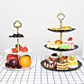 3 Tier Wedding Dessert Fruit Snack Cupcake Cake Stand for Tea Party Serving Platter