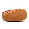 3Lb007 Stock -Selling Genuine Leather Baby Boy Toddler Shoes, Faux Suede Soft Sole Baby Shoes
