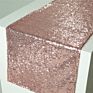 3Mm Glitter White Sequin Table Runner