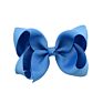 4 Inch 40 Plain Colors Yellow Kids Grosgrain Ribbon Hair Bows Hairbows with Alligator Clips Boutique for Girls 612