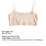 4Pcs/Set Lace Cotton Young Girls Training Bra Girls Vest Teens Teenage Underwear Children Bras for 8 9 10 11 12 13 14 Years Old