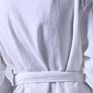 50% Personalized Turkish Cotton Bath Robe White Waffle Embroidered Towels and Bathrobe