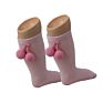 6 Colors 0-6 Years Cotton Knitted Baby Girl Socks Toddler Socks Baby Knee High Socks