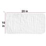 6 Layers Thicken Super Soft and Absorbent 100% Organic Cotton Newborn Infant Baby Muslin Burp Cloth Set