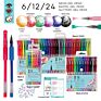 6 Premium Pastel Gel Pen for Kids Adults Office School Drawing