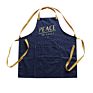Adjustable Hotel Household Restaurant Bistro Kitchen Apron Denim Bbq Apron Blue Jean Fabric Apron