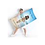 Advertising Full Color Polyester Cotton Velour Beach Towel Xlarge