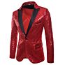 Aixi Fashionable Sequin Black Blazer Men Business Suits