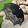 Ameliebridal Victorian Party Gifts Birthday Shower Handmade Wedding Decoration Bride Lace Umbrella Battenburg Lace Parasol