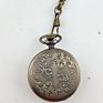 Antique Bronze Dragon Pattern Design Pocket Watch Necklace Pendant Quartz Fob Watch Pocket Watch (Kwt2200)