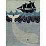 Area Rug Geometric Trellis Rugs Diamond Black White and Modern Carpet Runner Rug