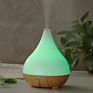 Aromatherapy Machine 400Ml with Bamboo Grain with 7Led Night Light Support with Essential Oil Design Humidifier