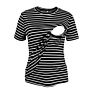 Arrivals Women's Maternity Tops Nursing Clothes Striped Breastfeeding T-Shirt