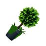 Artificial Plastic Plant Boxwood Grass Ball Ornament with Pot Supermarket Garden Shop Decoration