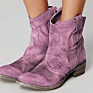 Autumn and Large Low Heel Retro Women's Boots