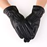 Autumn and Outdoor Cycling, Cycling, Driving, plus Velvet, Warm and Cold, Ladies Leather Gloves