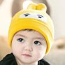 Autumn and Rabbit Ears Baby Pullover Head Knitting Cute Hat