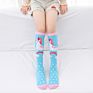 Autumn Fancy Funny Unicorn Cartoon Animal Cotton Stocking Knee High Little Girls Children Kids Socks with Drawing