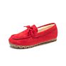 Autumn Flat Bottomed Cattle Tendon Soft Bottomed Plush Cotton Pregnant Women Ladies Lazy Casual Shoes