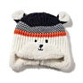 Baby Bear Hat Baby Girls Toddler Children Knitted Hat Cotton Warm